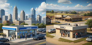 The Rural-Urban Divide in the U.S.Banking: Access, Services, and Economic Impact