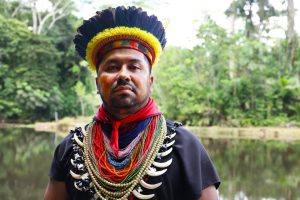 Amazon Indigenous Leader Challenges Banks on Climate Responsibility