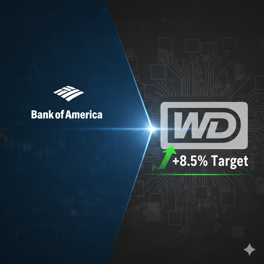 SKN | Bank of America Resets Western Digital Target as AI Storage Demand Drives Confidence