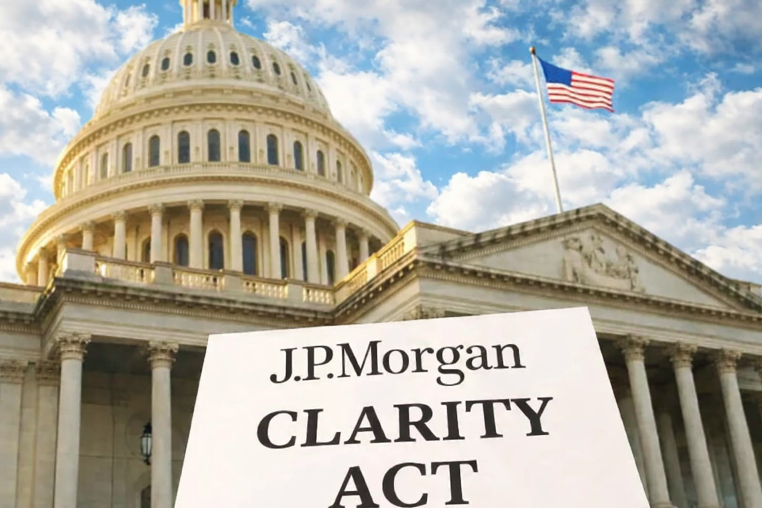 SKN | JPMorgan Signals Mid-Year Crypto Shift as CLARITY Act Gains Momentum