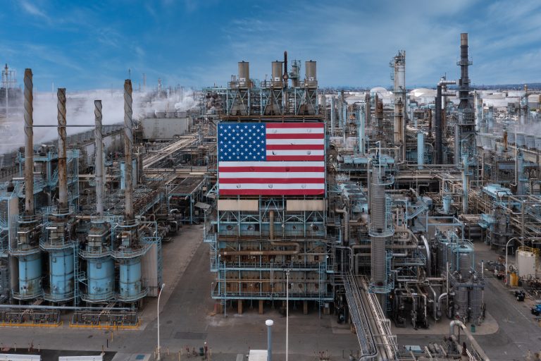 oil bank flag us